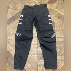 Fly Racing Kids Motorcycle Pants in Black